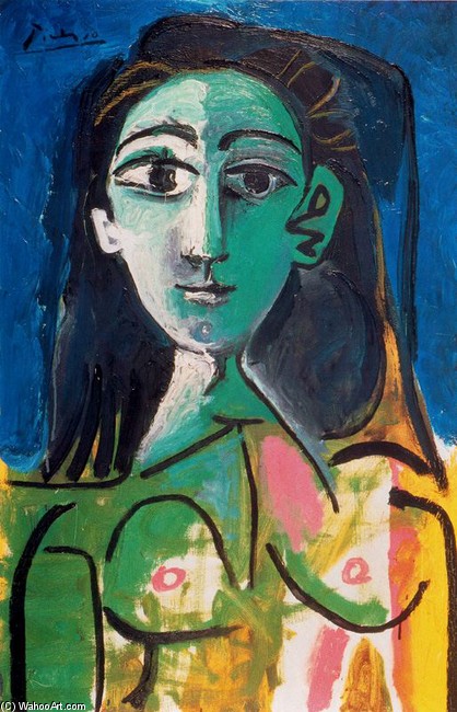 Portrait of Jacqueline by Picasso